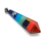 Chakra Semi-Precious Stone Pendant for DIY Jewelry Making