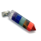 Chakra Semi-Precious Stone Pendant for DIY Jewelry Making