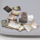 Natural Shell Pendant Mother Of Pearl Rectangle Pendant