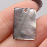 Natural Shell Pendant Mother Of Pearl Rectangle Pendant