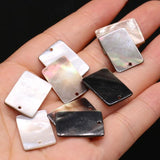 Natural Shell Pendant Mother Of Pearl Rectangle Pendant