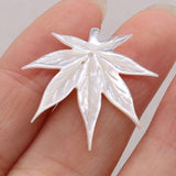 Mother Of Pearl Shell Flower Pendant for Jewelry Making