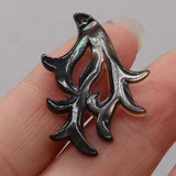 Mother Of Pearl Shell Flower Pendant for Jewelry Making