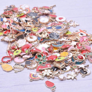Enamel Charms for Jewelry Making - Assorted Designs
