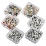 Mixed Style Bulk Charms Silver Metal Pendant Ball Beads for Necklace Bracelet