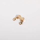 Layered Magnetic Necklace Buckle Stacking Necklace Multilayer Copper Plated
