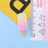 10pcs Ice Cream Charms Resin Mini Food Pendant DIY Earrings Decoration P70