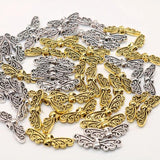 Tibetan Silver Angel Wing Spacer Beads Pendant Charms DIY Jewelry