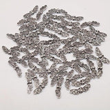 Tibetan Silver Angel Wing Spacer Beads Pendant Charms DIY Jewelry