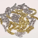 Tibetan Silver Angel Wing Spacer Beads Pendant Charms DIY Jewelry
