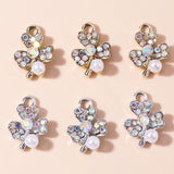 10pcs Crystal Charms for Earrings Necklaces DIY Women Jewelry