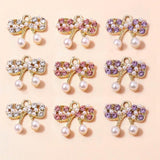10pcs Crystal Charms for Earrings Necklaces DIY Women Jewelry