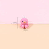 10Pcs Animal Earring Charms DIY Jewelry Turtle Frog Rabbit Octopus Pendant