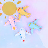 10pcs Mini Airplane Pendant Charms for DIY Jewelry Making C248