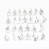 78 Vintage A-Z Letter Charms for Bracelet Necklace DIY Jewelry Making