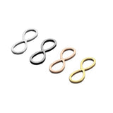 20Pcs Stainless Steel Infinity Symbol Charms Pendants DIY Craft