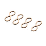 20Pcs Stainless Steel Infinity Symbol Charms Pendants DIY Craft