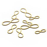 20Pcs Stainless Steel Infinity Symbol Charms Pendants DIY Craft