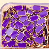 20pcs Ice Cream Enamel Pendant Jewelry Set Multicolor DIY Charms