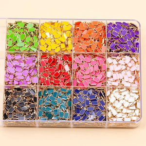 20pcs Ice Cream Enamel Pendant Jewelry Set Multicolor DIY Charms