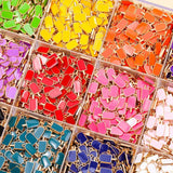 20pcs Ice Cream Enamel Pendant Jewelry Set Multicolor DIY Charms