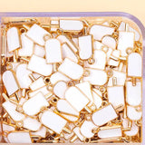 20pcs Ice Cream Enamel Pendant Jewelry Set Multicolor DIY Charms