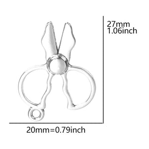 Chef Cook Fork Spoon Pendant Charms for Jewelry Making