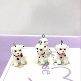 10pcs 21*18mm Dalmatians Charms for Jewelry Necklace Keychain Earring DIY