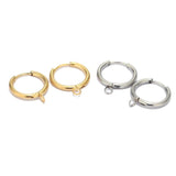 10pcs Stainless Steel Earring Hooks for Jewelry Making