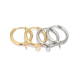 10pcs Stainless Steel Earring Hooks for Jewelry Making