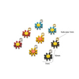 20Pcs Daisy Charms Pendants for DIY Jewelry Making