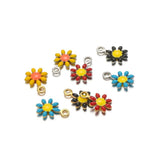 20Pcs Daisy Charms Pendants for DIY Jewelry Making