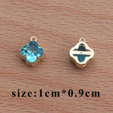 18k Plated Zircon DIY Pendant Jewelry Accessories