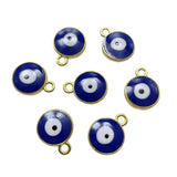 10pcs 12*15 Pink Red Evil Eye Pendant Jewelry DIY Accessories