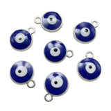 10pcs 12*15 Pink Red Evil Eye Pendant Jewelry DIY Accessories