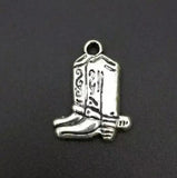 Charm Cowboy Boots Hat Skates Dance Shoes Girls Necklace Pendant