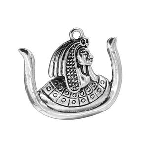 Vintage Silver Plated Daughters of Isis DOI Charm OES Pendant
