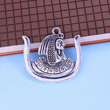 Vintage Silver Plated Daughters of Isis DOI Charm OES Pendant