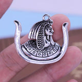 Vintage Silver Plated Daughters of Isis DOI Charm OES Pendant