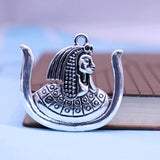 Vintage Silver Plated Daughters of Isis DOI Charm OES Pendant