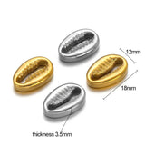 5Pcs Enamel Shell Charms for DIY Jewelry Making