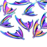 Fish Tail Pendant Necklace Charms For DIY Jewelry Making