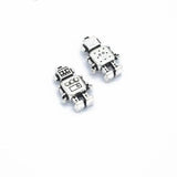 30pcs Vintage Robot Charm DIY Jewelry Making Pendant Findings