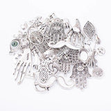 50g Hot Metal Human Organs Charm Pendant Antique Bronze DIY Jewelry Making