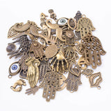 50g Hot Metal Human Organs Charm Pendant Antique Bronze DIY Jewelry Making