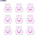15pcs Animals Enamel Charms for DIY Jewelry Making Supplies