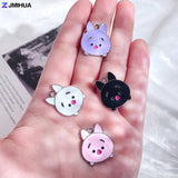 15pcs Animals Enamel Charms for DIY Jewelry Making Supplies