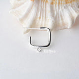 925 Sterling Silver Earring Findings Earwire Hook Pin DIY Jewelry