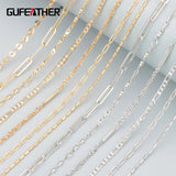 DIY Chain 18k Rhodium Plated Copper Charm 3m/lot