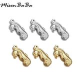 5Pcs Stainless Steel Hippocampus Baby Pendant for Jewelry DIY